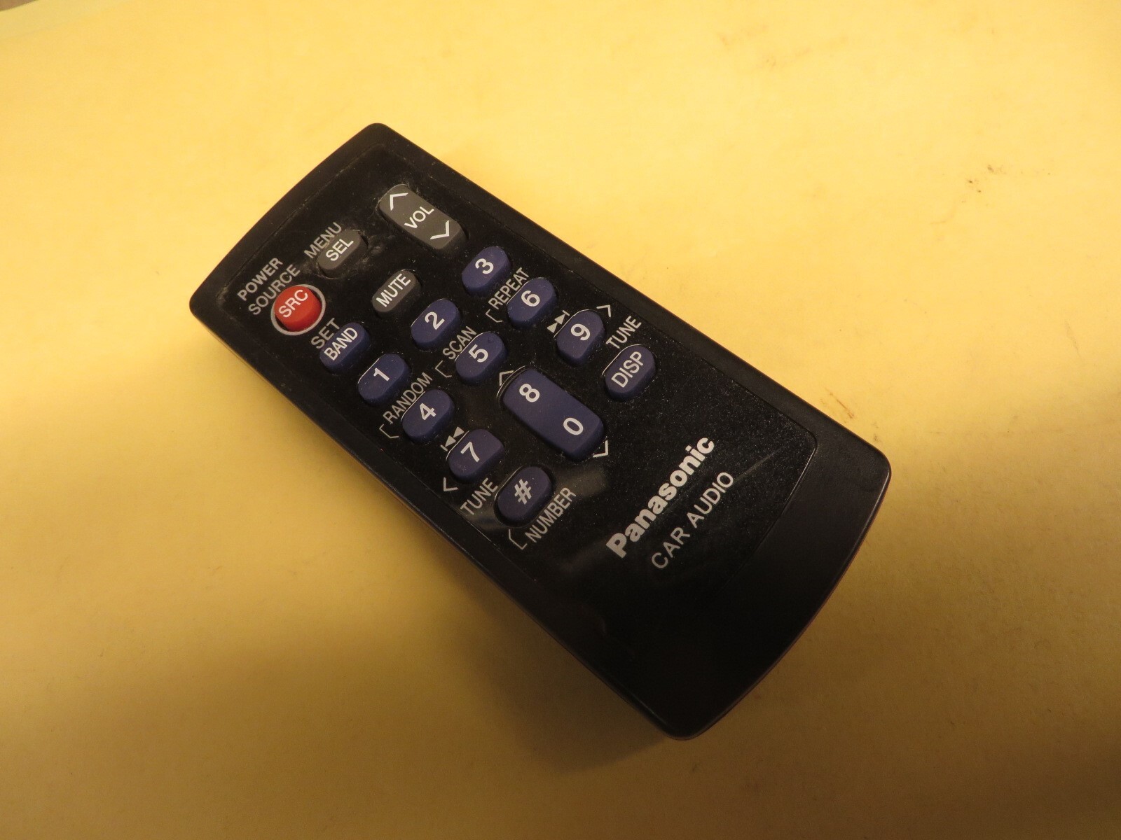 PANASONIC RADIO CD AUDIO REMOTE CONTROL # EUR7641010