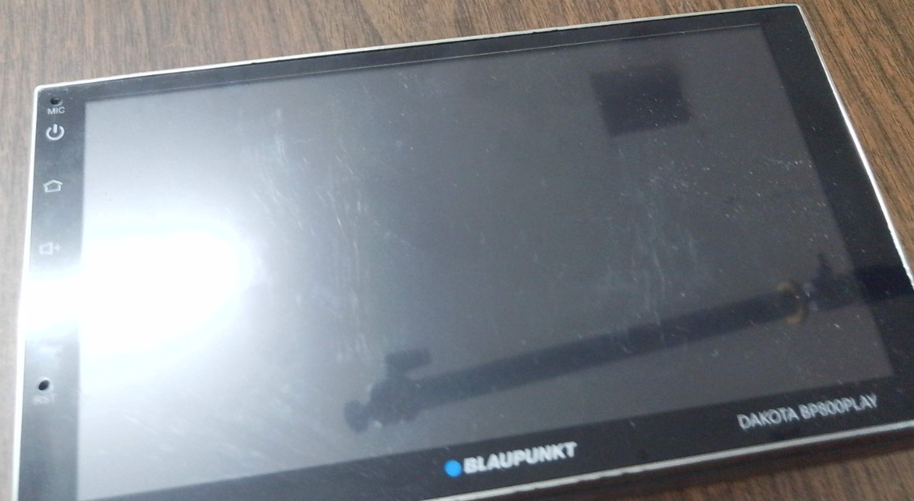 Blaupunkt BP800PLAY 6.8 Double DIN MECHLESS Fixed Face Touchscreen Receiver-ASIS