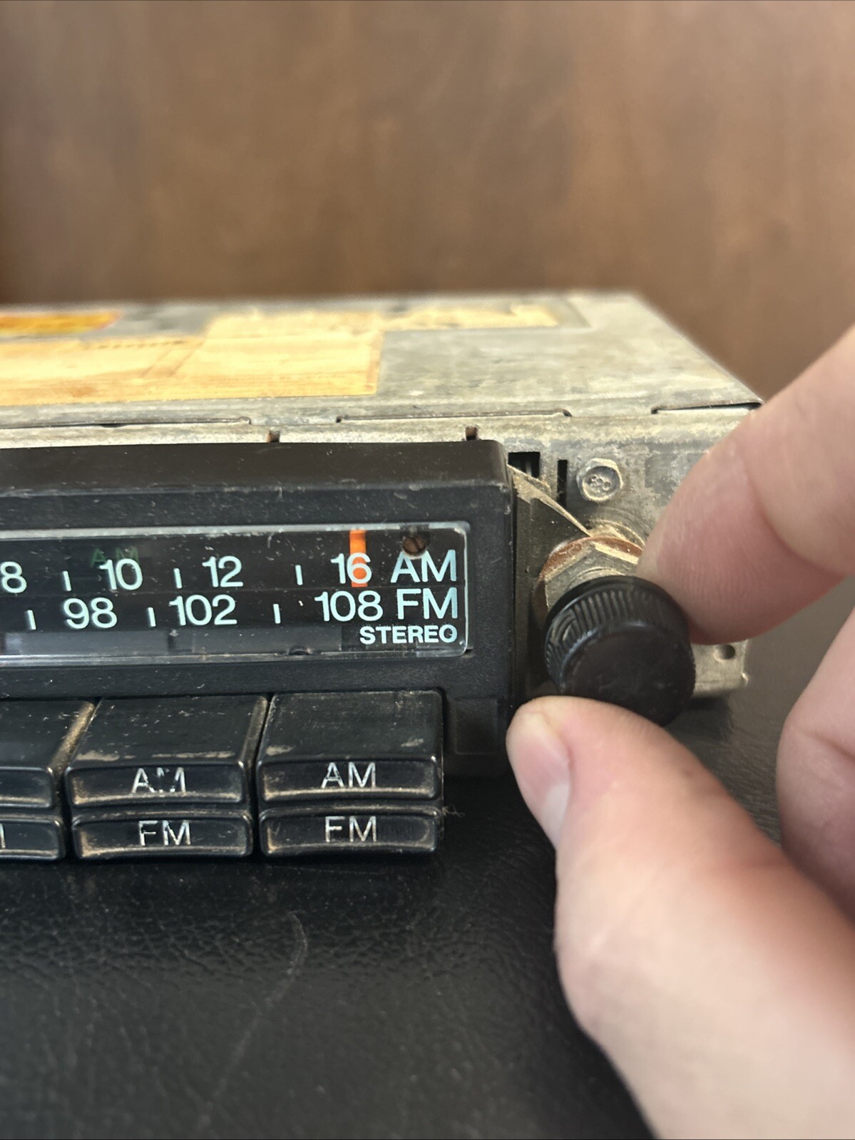 Vintage Blaupunkt Frankfurt Stereo U108 7636421012 AM FM Radio RARE Germany