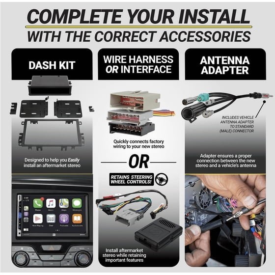 Dual Electronics 7″ Touchscreen Car Stereo Receiver with Wireless XDCPA73W (New)