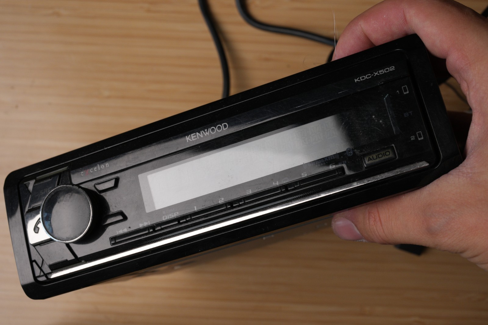 Kenwood eXcelon KDC-X502 CD Receiver with Bluetooth & microphone