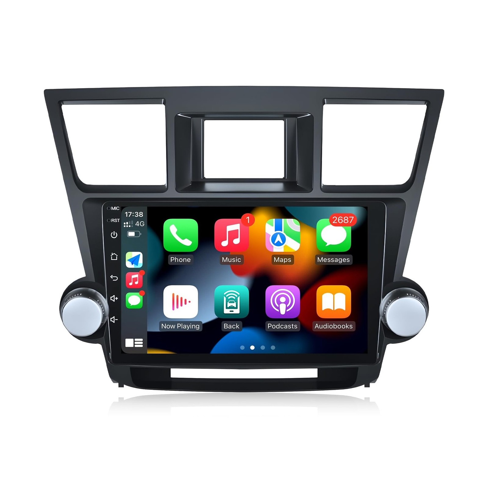 4G+64G for Toyota Highlander Radio (2008-2013): Car Stereo Replacement with W…