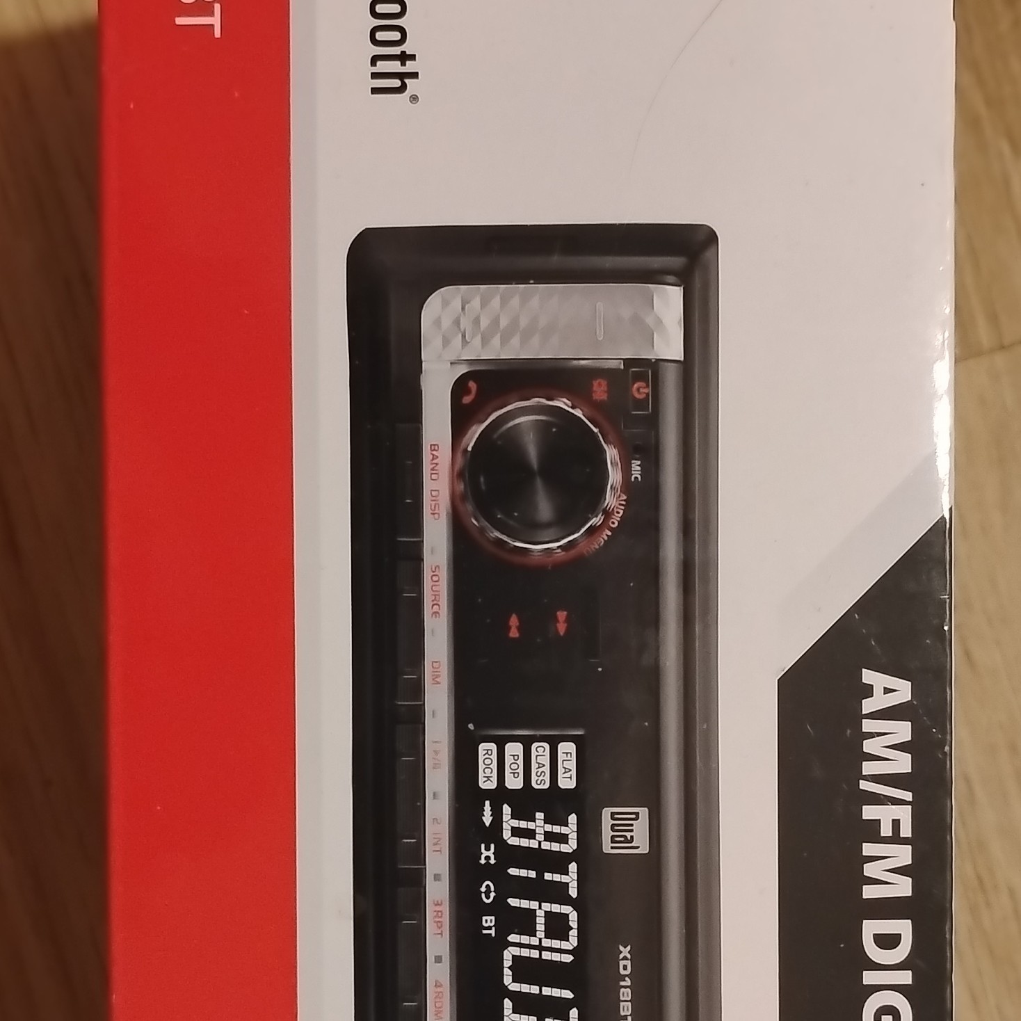 Dual XD18BT Bluetooth Digital Media Receiver AM/FM Radio 1 DIN No CD