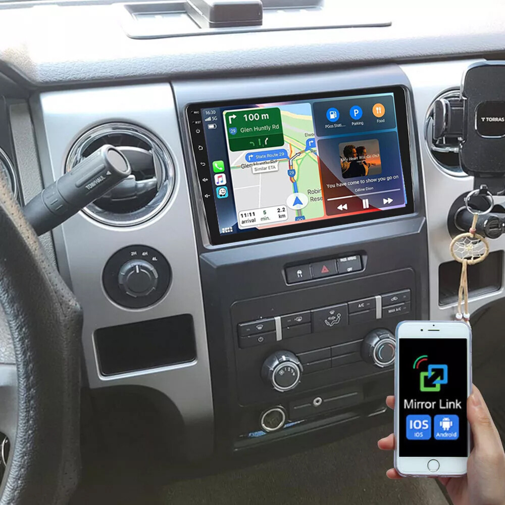 32GB Android 12.0 Car Stereo Radio For Ford F-150 F150 2009-2014 GPS Navi WIFI