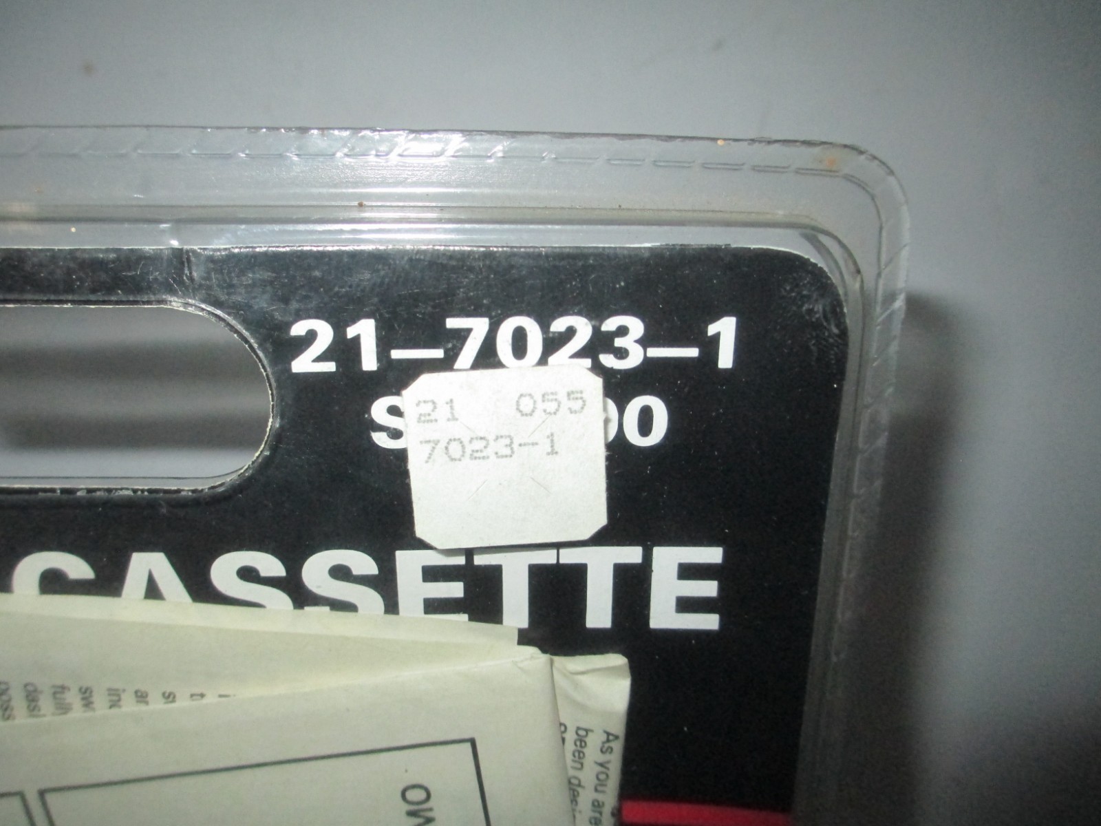 Vtg AUTO TECH AM FM Stereo Cassette In-Dash Player 21-7023-1 S-5000 NOS C67