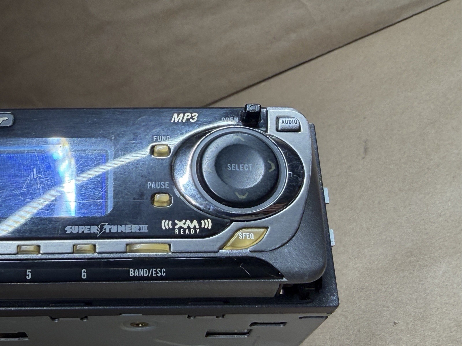 Pioneer DEH-P7400MP 1 DIN In-Dash CD Player MP3 Playback AM/FM Radio | UNTESTED