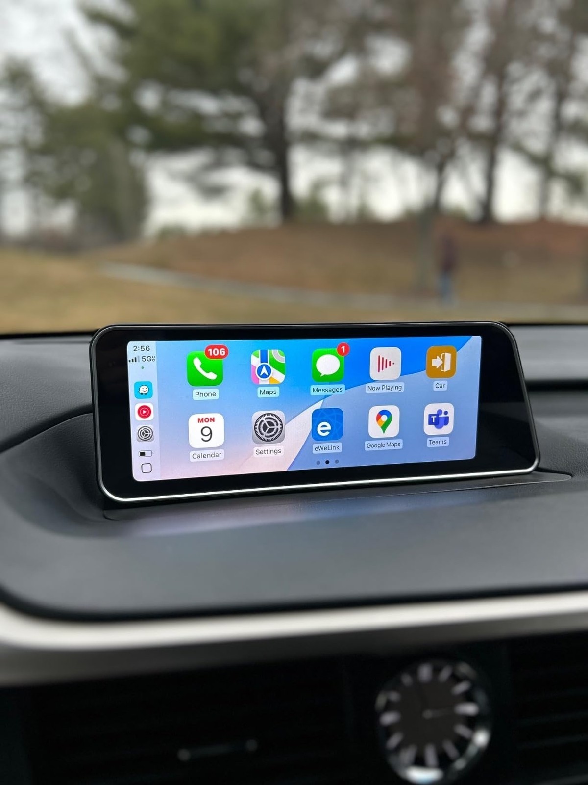 12.3″ Tesla Style Car Stereo Radio Carplay GPS Navi 8+64G For Lexus RX 2016-2019