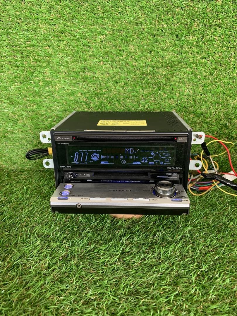 [Rare] Carrozzeria FH-P077MD Comes with remote control and instruction manual.