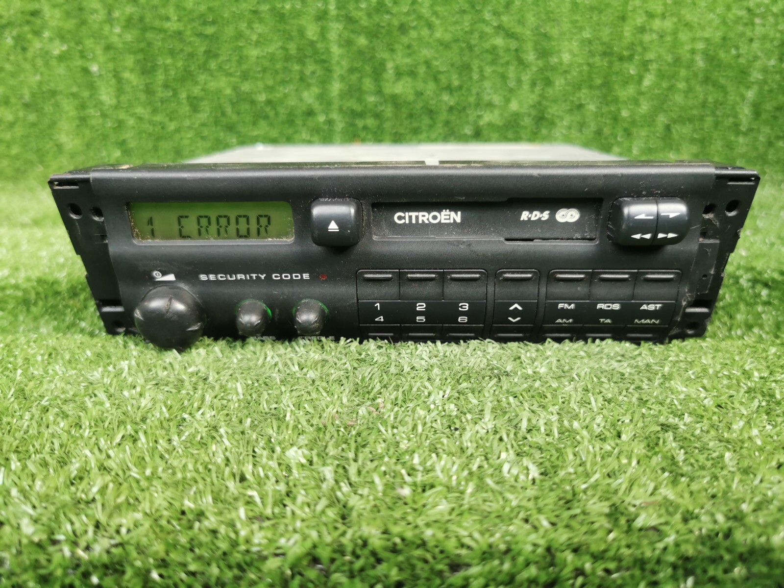 Citroen 9620435580 96 204 355 80 Original Car Radio Cassette Player