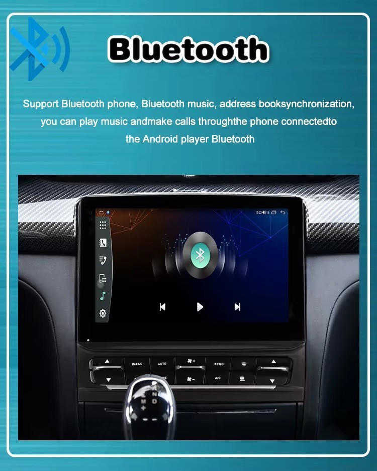 Used 9” HD Car Radio GPS Navi Android 128GB For Maserati Quattroporte 2017-2020