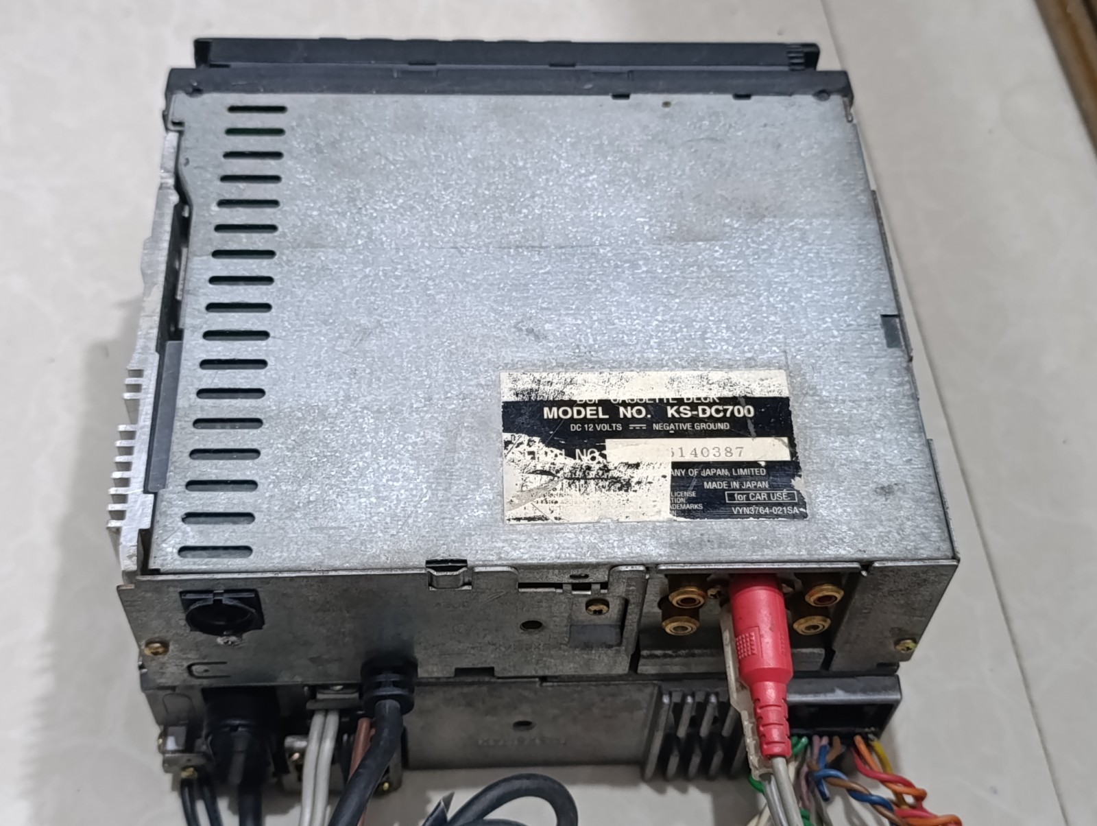 JVC KD-MX3000-B MD CD, 1bit DAC Level Meter & JVC KS-DC700 CASSETTE WT Spectrum
