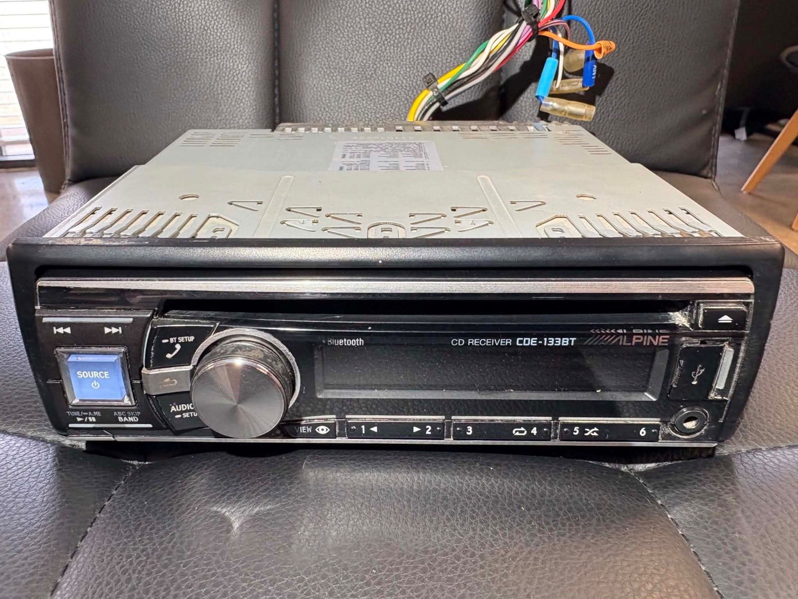 Alpine CDE-133BT CD Player/MP3 In Dash Receiver