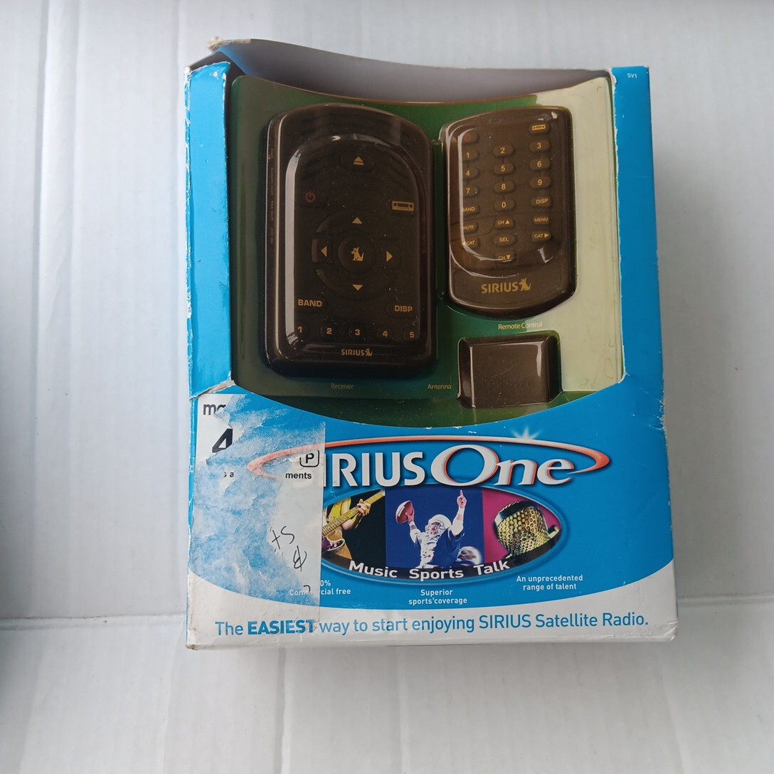 Sirius Satellite Radio Sirius One All-In-One Car Kit with remote NEW OLD STOCK