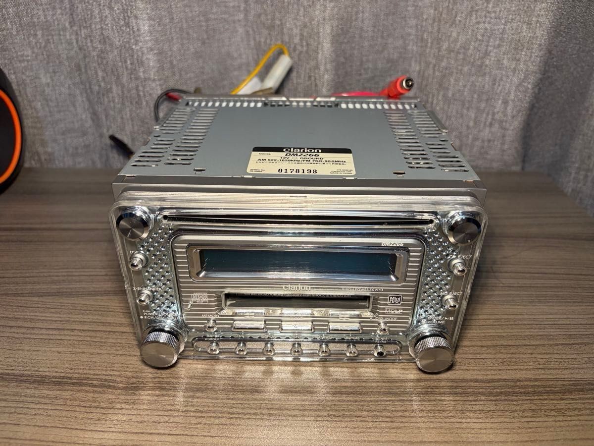 Clarion DMZ266 2DIN Car Audio CD MD Player JDM DSP 12-Color Illumination Stock