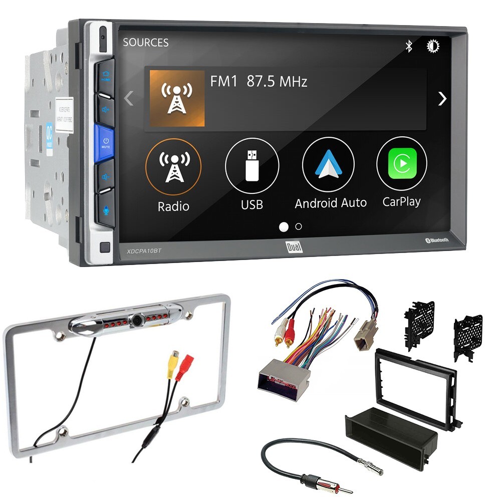 XDCPA10BT Carplay 7″ Car Stereo AM/FM Radio For 2007-2010 Explorer Sport Trac