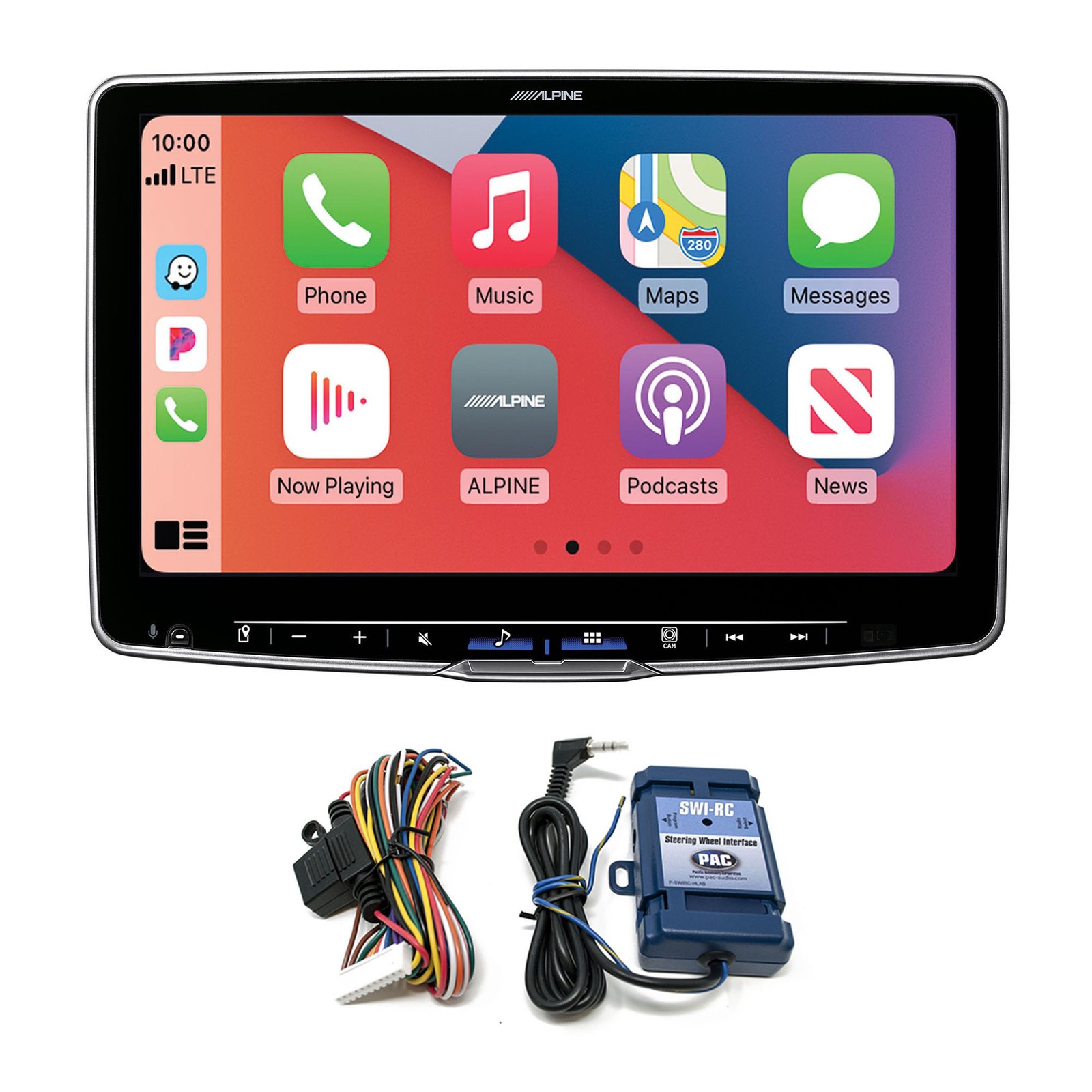 Alpine ILX-F511 Multimedia Receiver 11″ Floating Touchscreen SWI-RC Interface