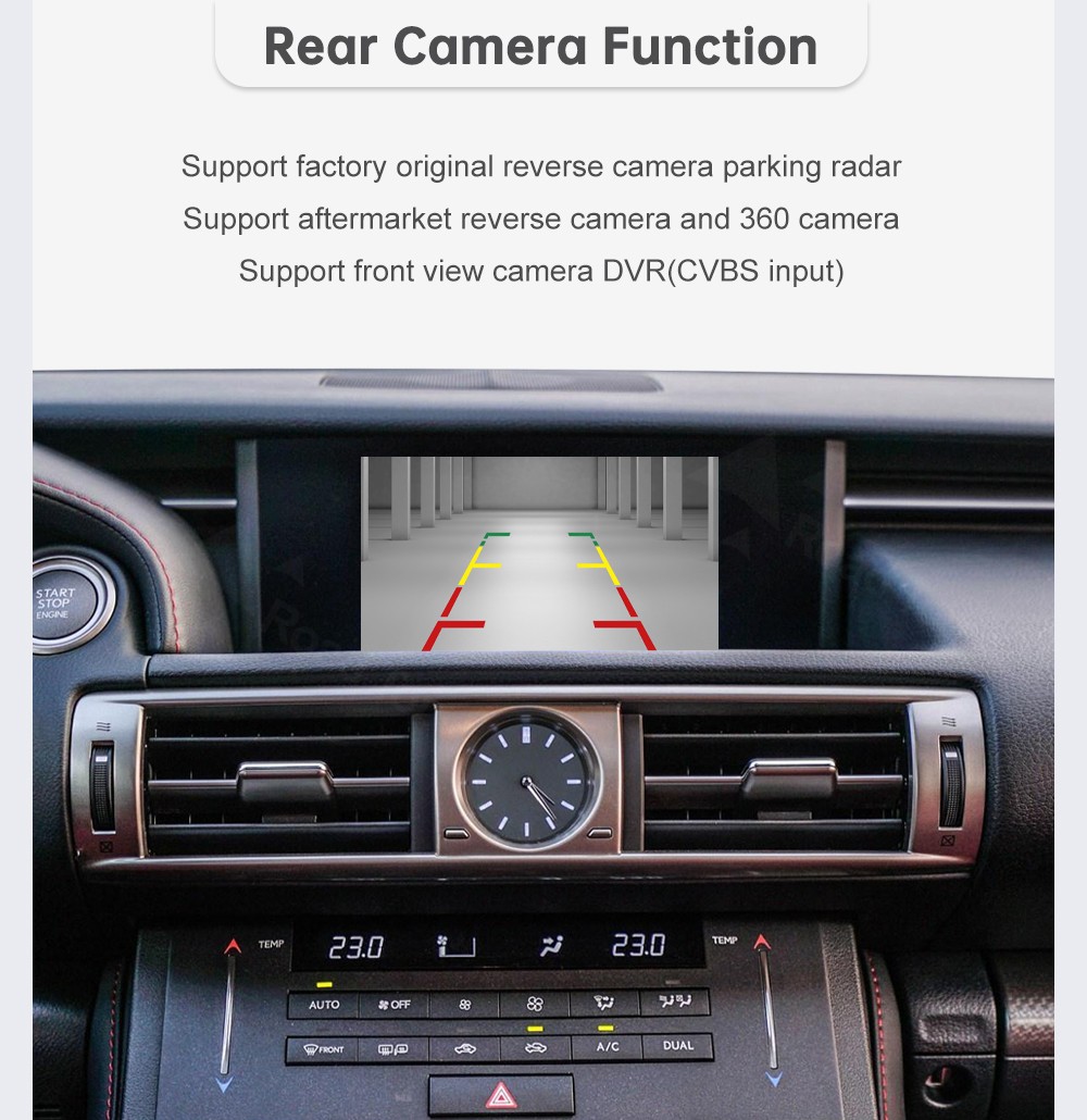 Wireless Carplay Android Auto Module For Lexus IS 2014-2020 Mirror Link AirPlay