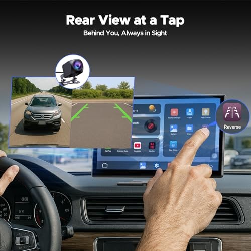 9″ Carplay Screen with Net-Flix YouTube and 1080P Backup Camera Upgraded