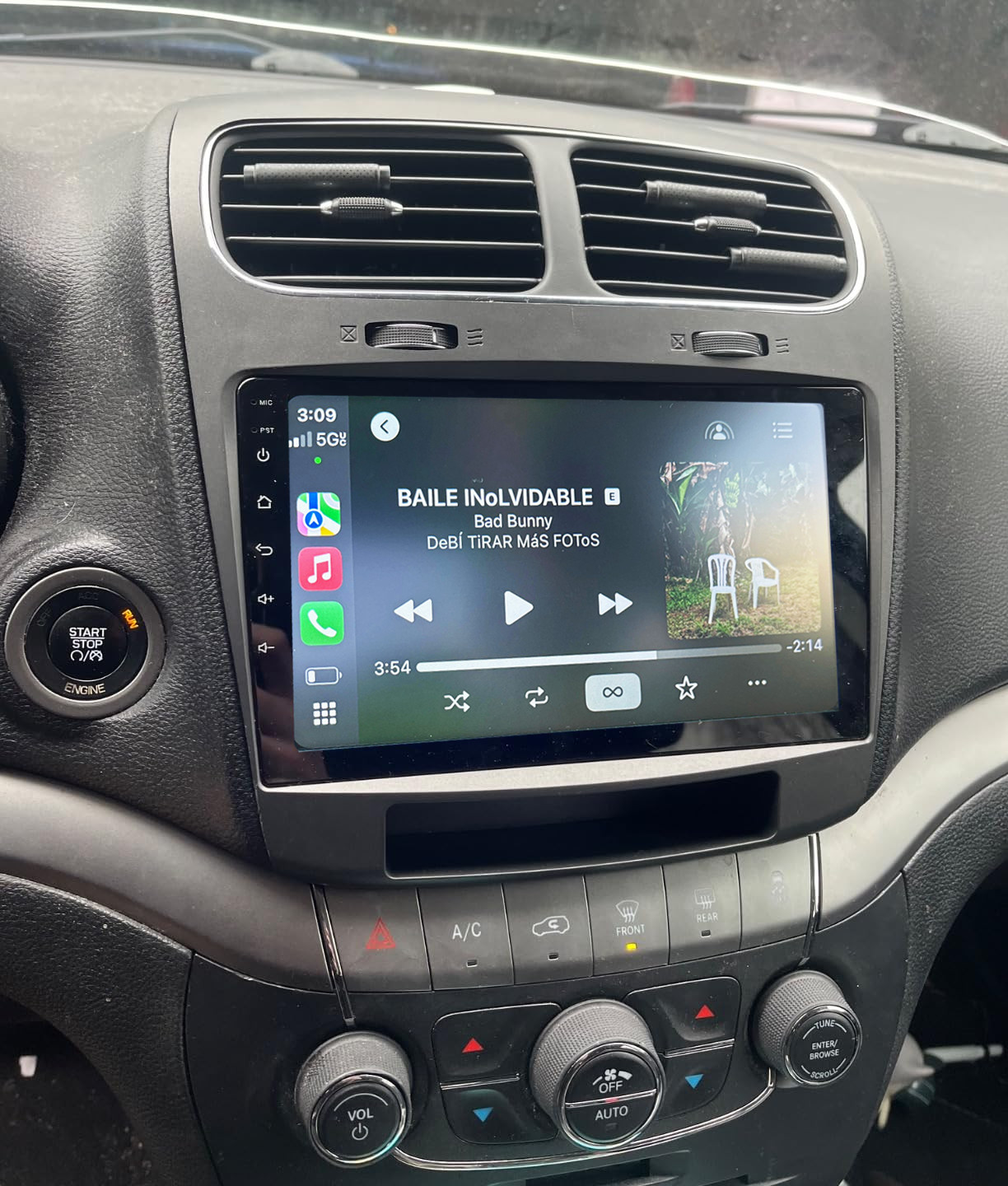 10″ Android 12 For Dodge Journey 2011-2019 Stereo Radio Apple Carplay FM Nav CAM