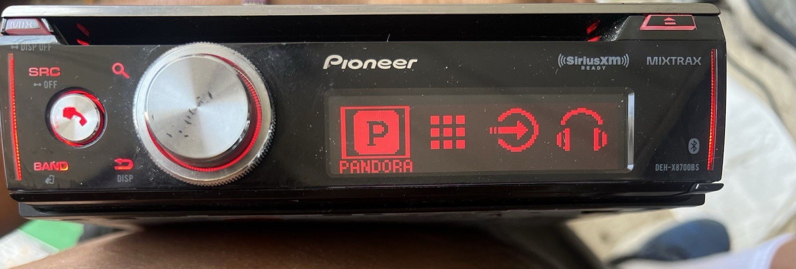 OLD SCHOOL. Pioneer DEH-X8700BS CD receiver Bluetooth App Android Pandora Talk