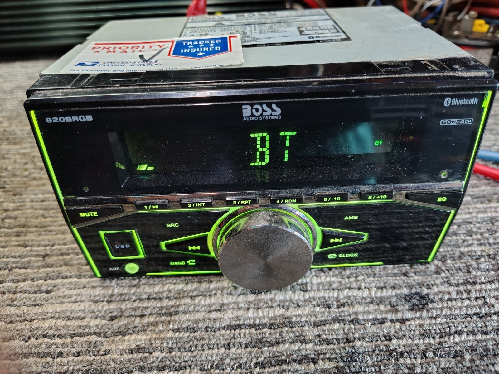 BOSS Audio 820BRGB Bluetooth USB AUXILIARY