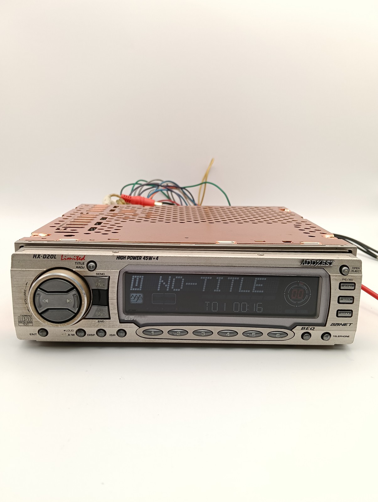 Clarion ADDZEST HX-D20L Limited Rare CD DSP Head Unit Old School JDM Tested