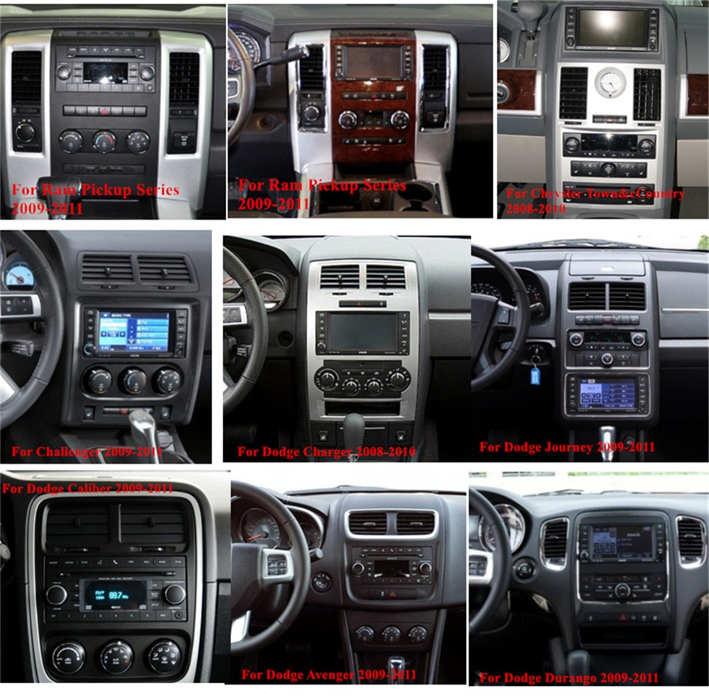 Car Stereo Radio GPS Player WIFI BT For Carplay FFit For Jeep Compass 2010-2016