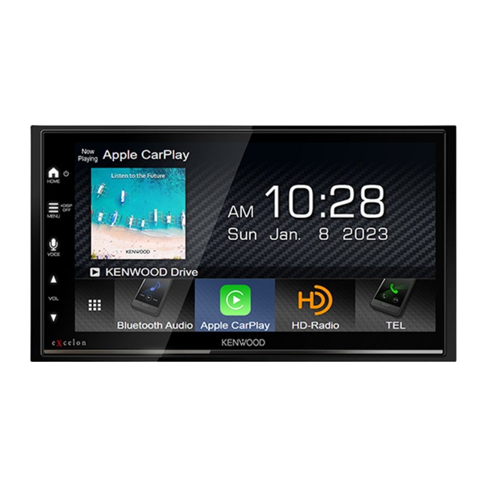 Kenwood DMX809S 6.8″ Multimedia Receiver w/ CMOS-230LP1 Universal Backup Camera