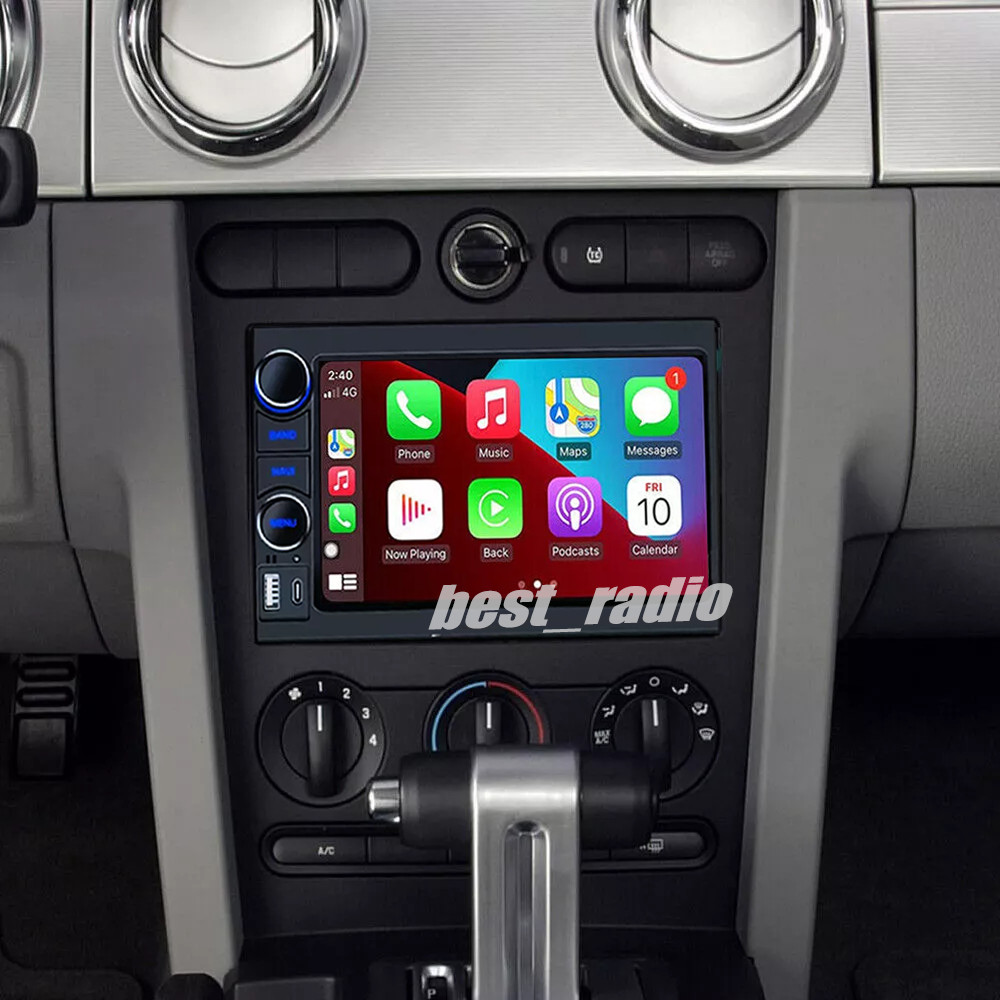 Android 13 For Ford Mustang 2005-2008 GPS Navi Radio Car Stereo CarPlay +Camera