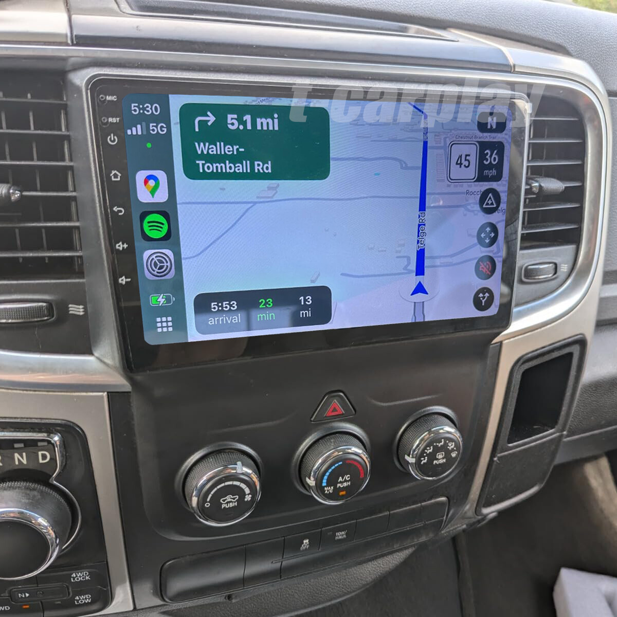 Car Stereo Upgrade For Dodge Ram 1500 2500 3500 2013-2018 Android Radio Carplay