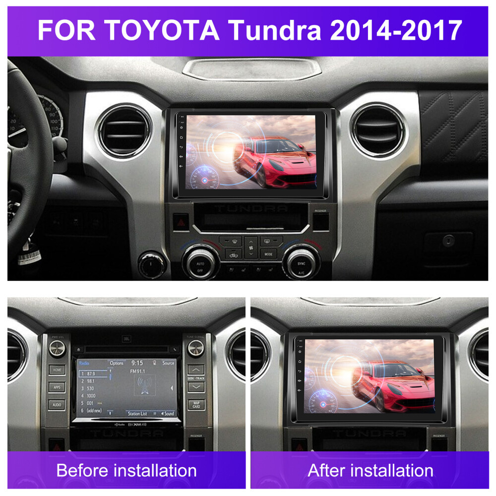 For Toyota Tundra 2014-2021 4+ 64GB Car Stereo Radio Android 15 GPS WIFI CarPlay