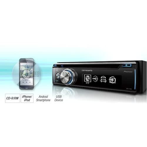 Pioneer Carrozzeria Audio DEH-7100 1D CD Bluetooth USB iPod iPhone AUX DSP