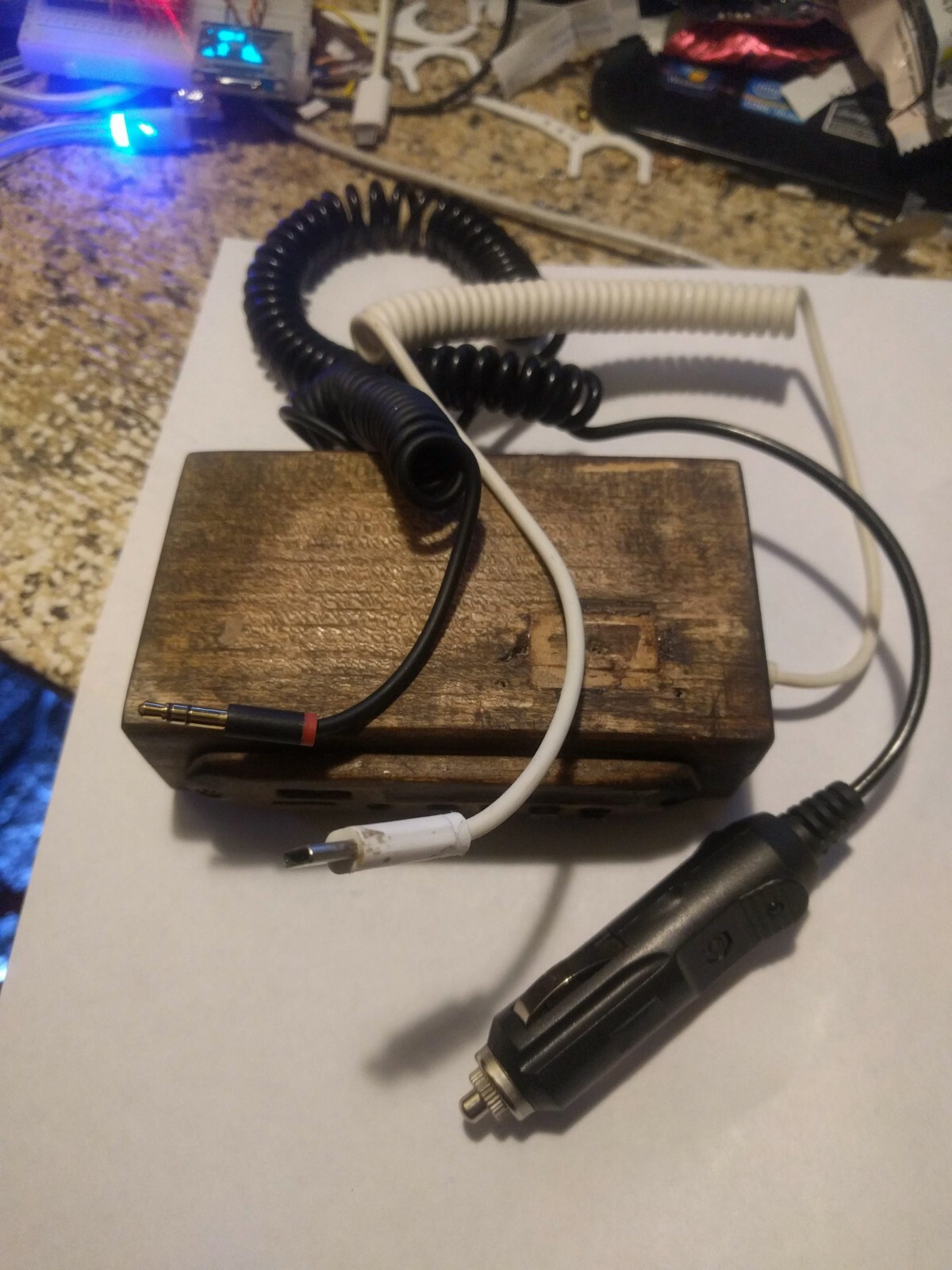 handmade Bluetooth Car  MP3 Player USB SD/AUX-IN/FM Radio Stereo