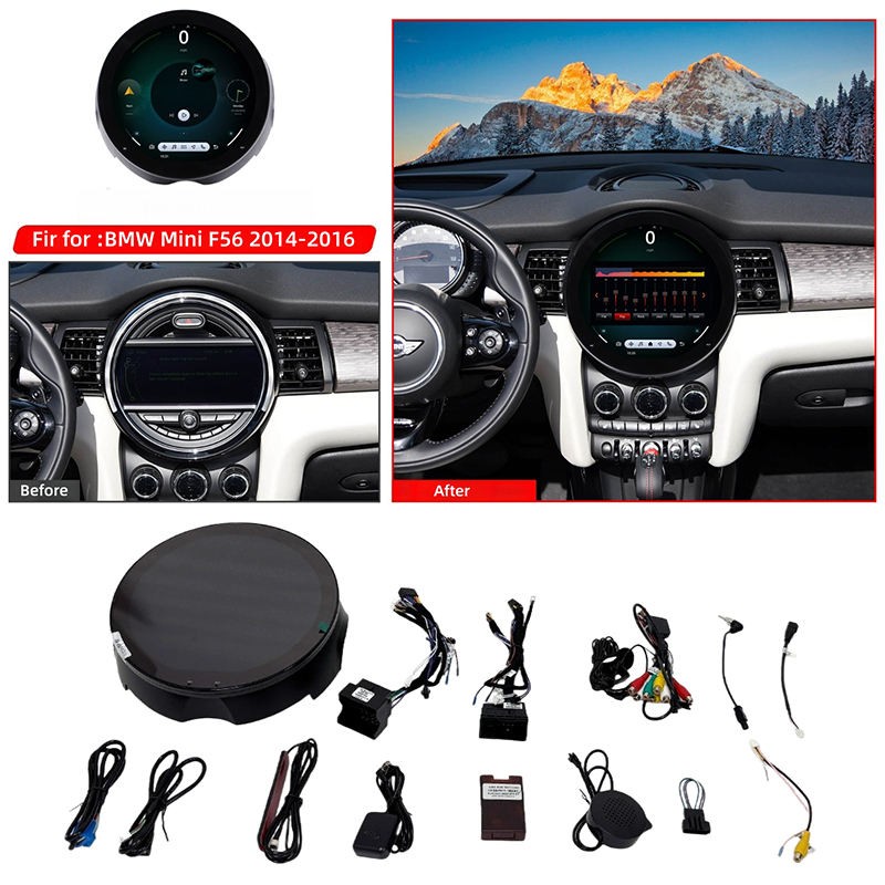 11.7″ For BMW Mini F56 2014-2016 Android Car Stereo Radio Carplay GPS Navi 64GB