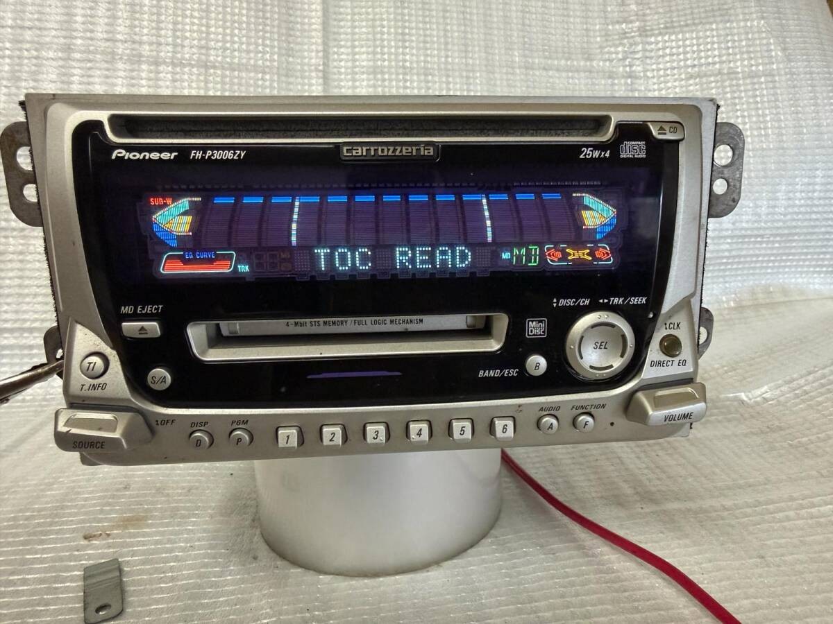 Pioneer Carrozzeria FH-P3006ZY 2DIN CD MD Player USB AUX Toyota Daihatsu Japan