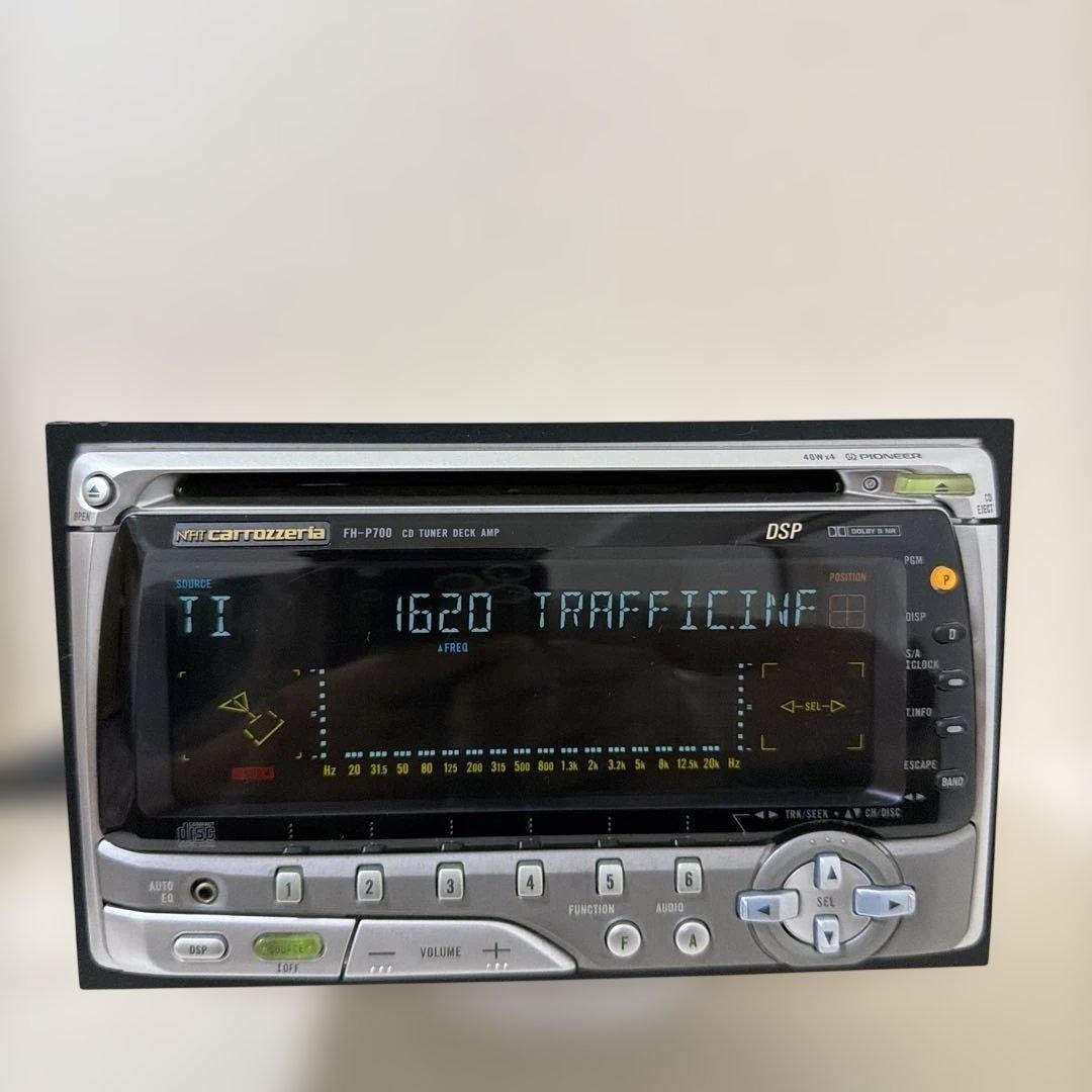 Rare Carrozzeria FH-P700-ZN CD/TAPE/deck operation confirmed