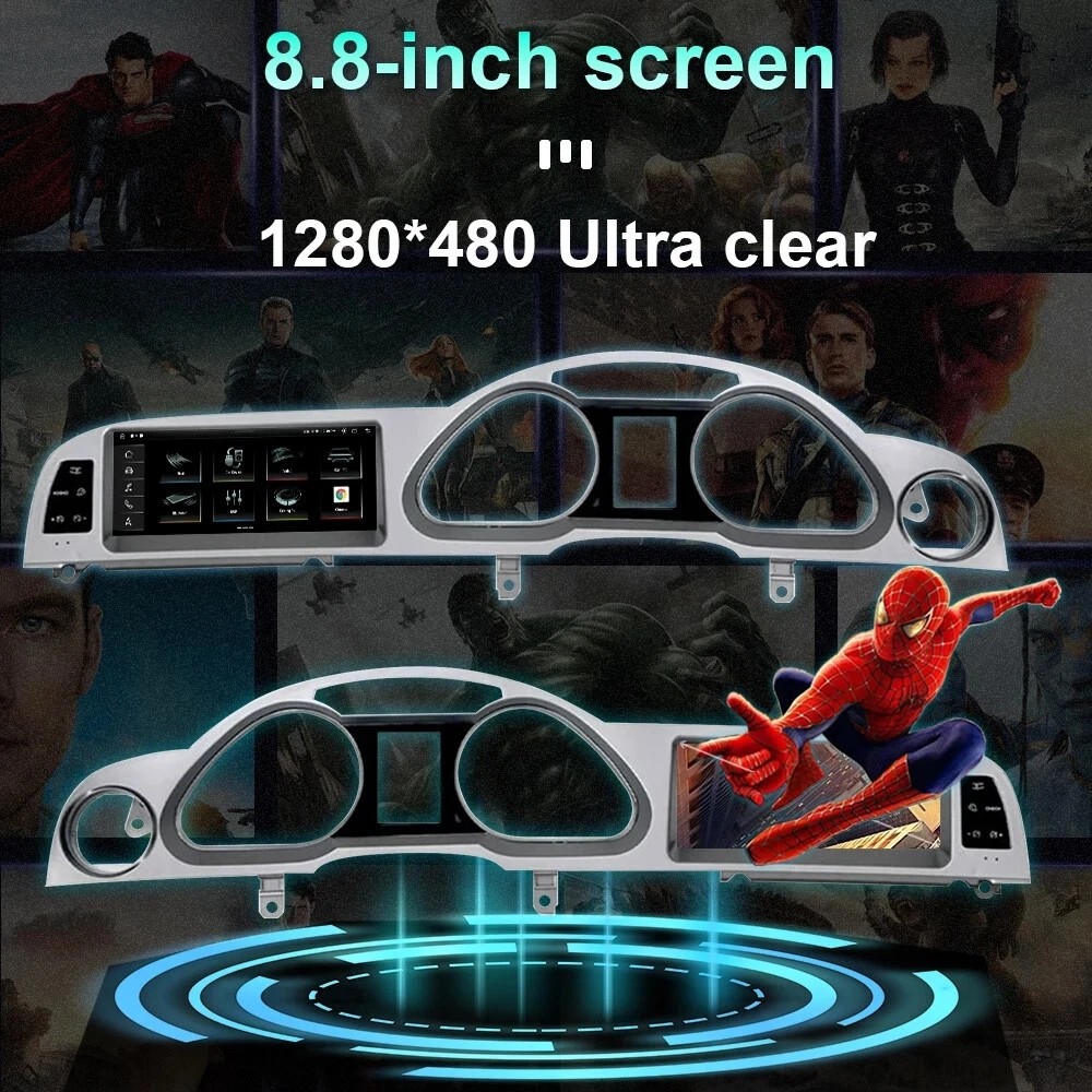 8.8″Android Carplay Car Stereo Radio Navi 8+64GB For AUDI A6 S6 C6 RS6 2005-2011