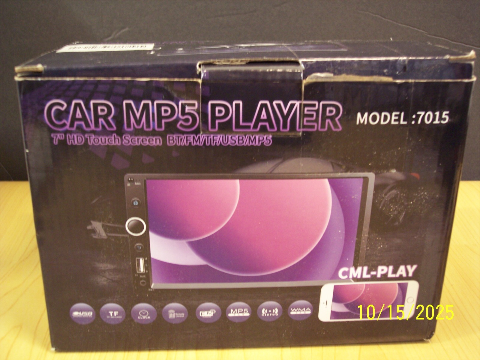 7″ Double 2DIN Car MP5 Player Bluetooth Touch Screen Stereo Radio