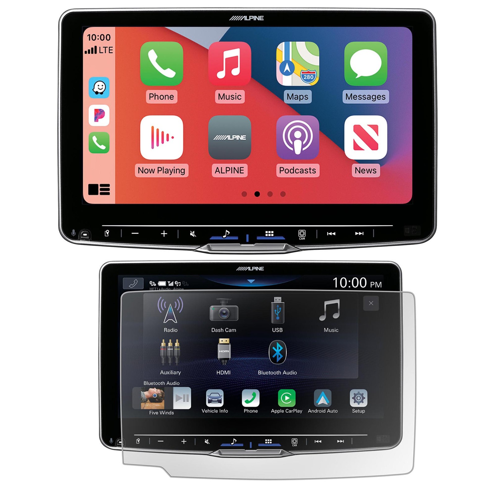 Alpine ILX-F509 Halo9 9″ Receiver – Wireless Android Auto & Apple CarPlay