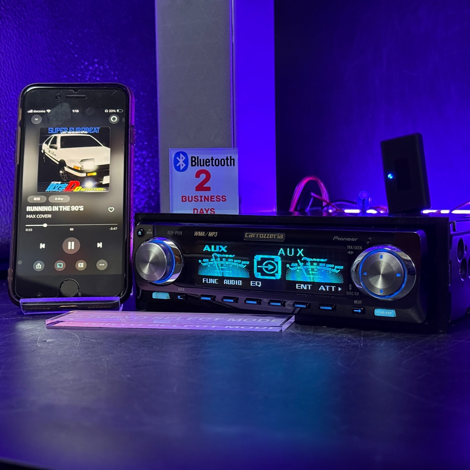 Pioneer Carrozzeria DEH-P919 Car Audio CD Player SFC Bluetooth Ready JDM Stock