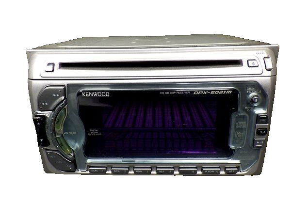 JDM Kenwood DPX-5021M 2DIN CD MD Player Vintage Car Audio Head Unit Japan