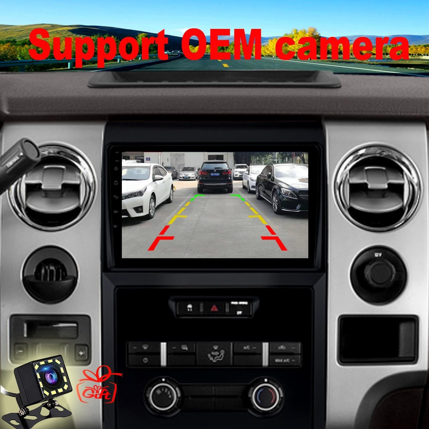 for Ford F150 Radio Upgrade 2013 2014,Android Stereo Navigation Replacement,Q…
