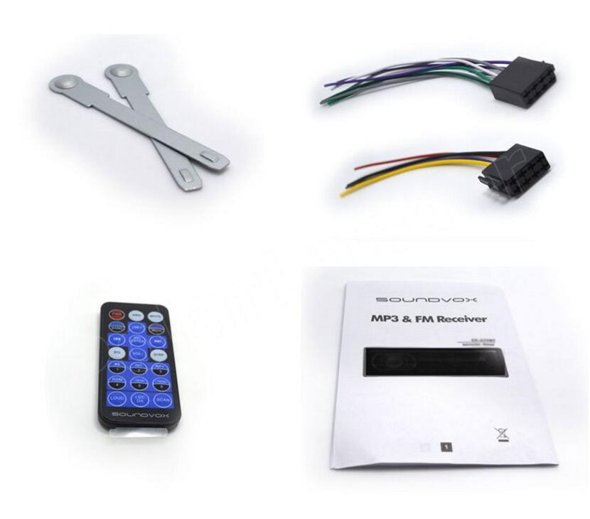 C -2786 12V FM Aux Input Receiver USB 1 Din Bluetooth MP3 player Auto Car Radio