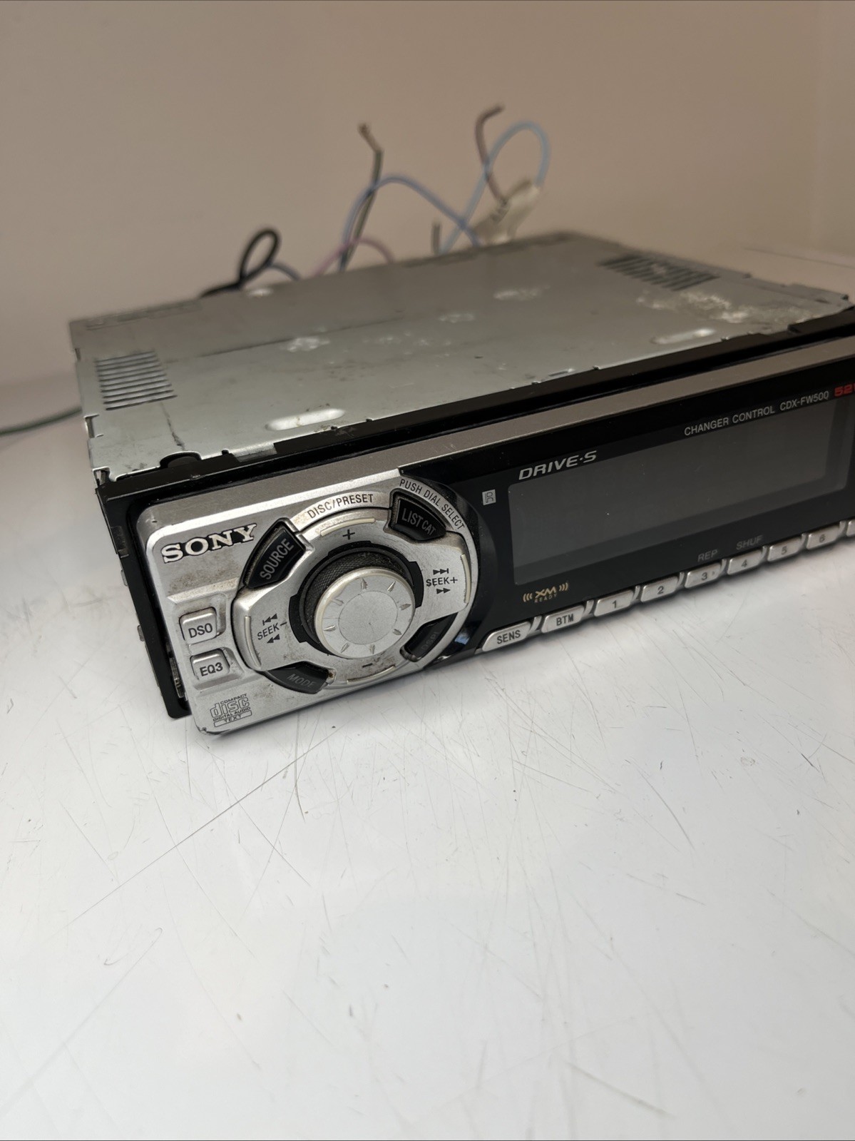 Sony CDX-FW570 CD Player In Dash Receiver Untested