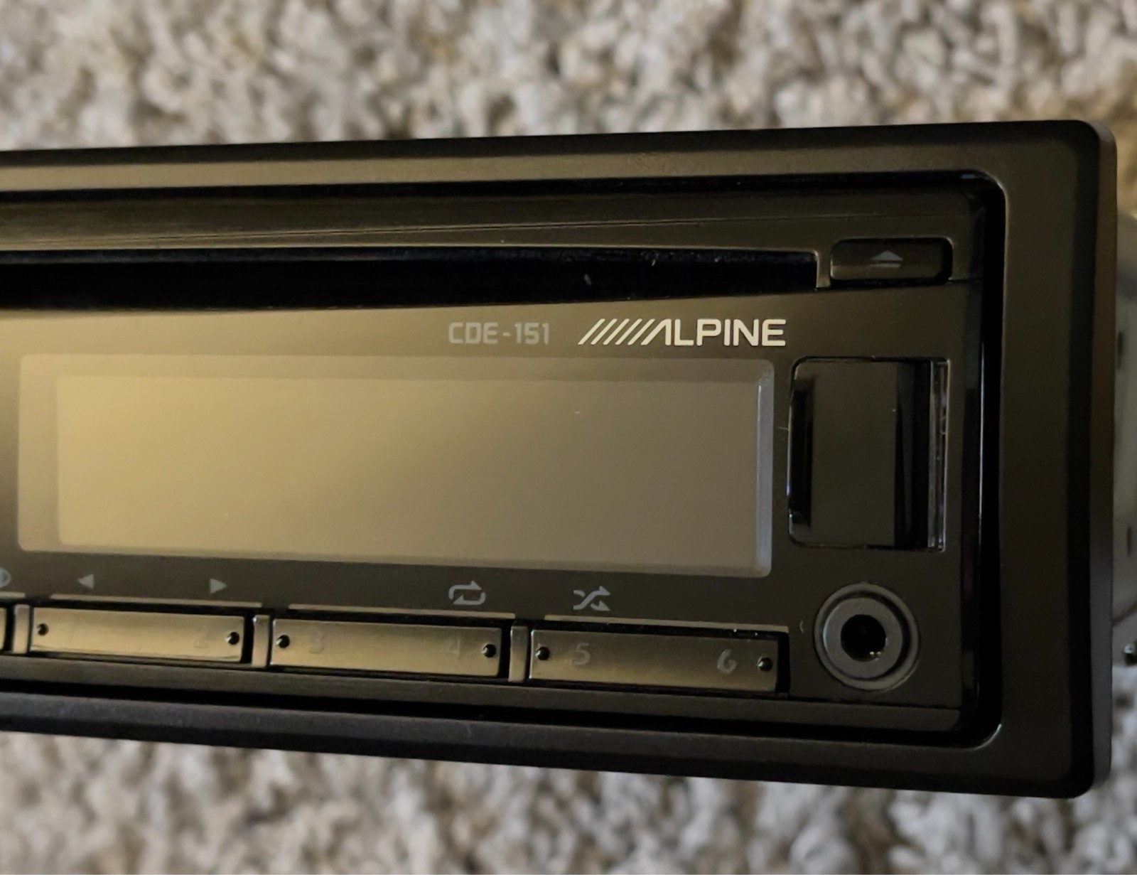 Alpine cde-151 in dash am/fm/cd player – Din Cd Player – All Parts