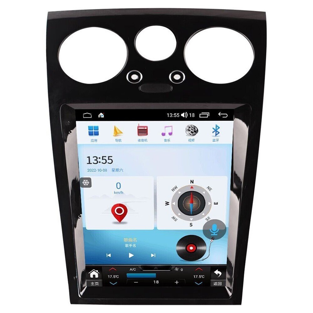 12.1″ For 2004-12 Bentley Flying Spur Continental Car Radio Stereo Carplay 4+64G