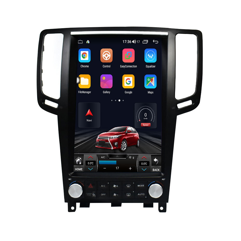 12.1inch For Infiniti G25 G37 2004-2013 Android 13 Tesla Car Radio Player 6+128G