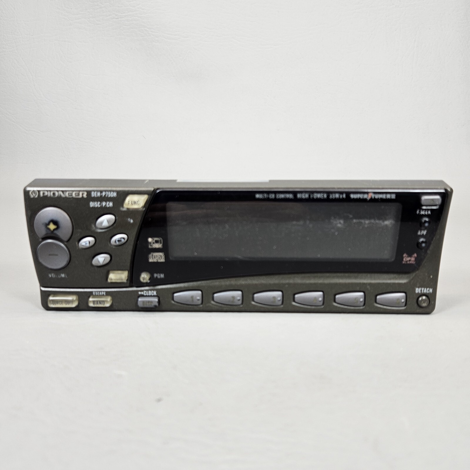 Pioneer DEH-P75DH Car Radio In-Dash Flap – FACE PLATE ONLY