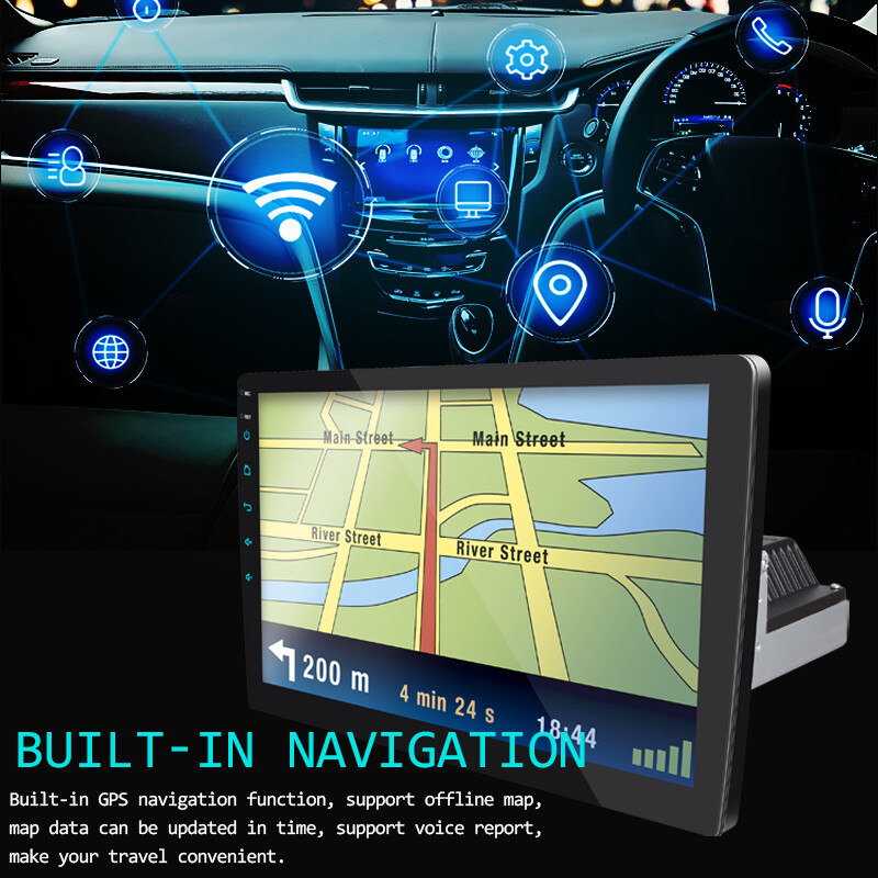 Single Din Bluetooth Car MP5 Player Mirror Link 10 inch FM/AM radio Touch screen