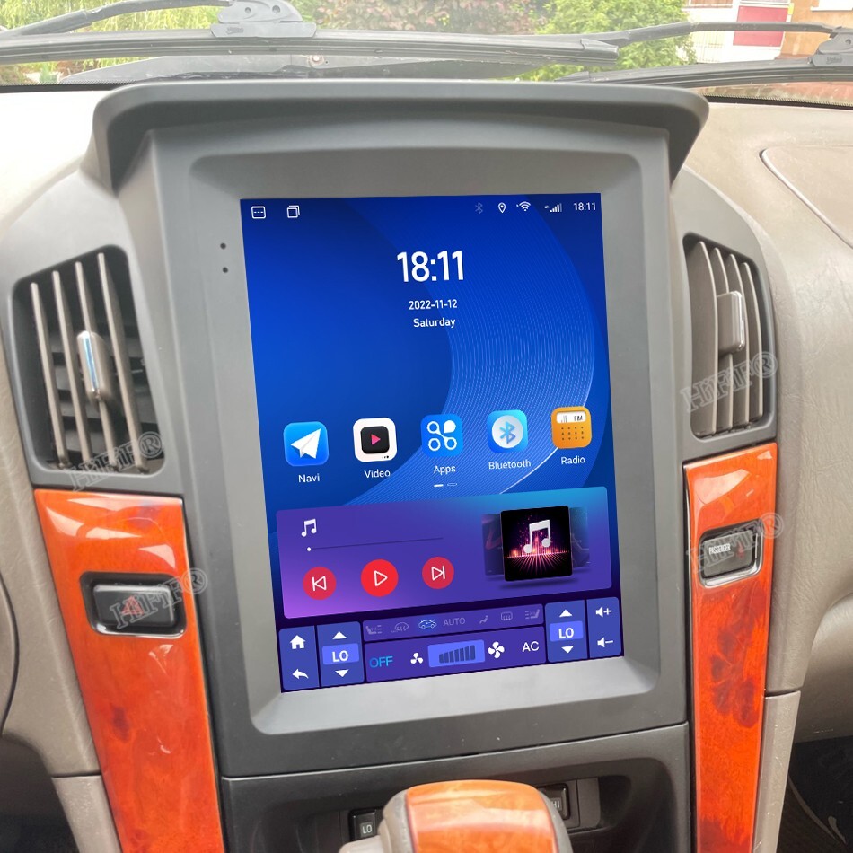 for Lexus RX300 RX330 Toyota Harrier 1998 1997-2003 Vertical Screen Car Radio